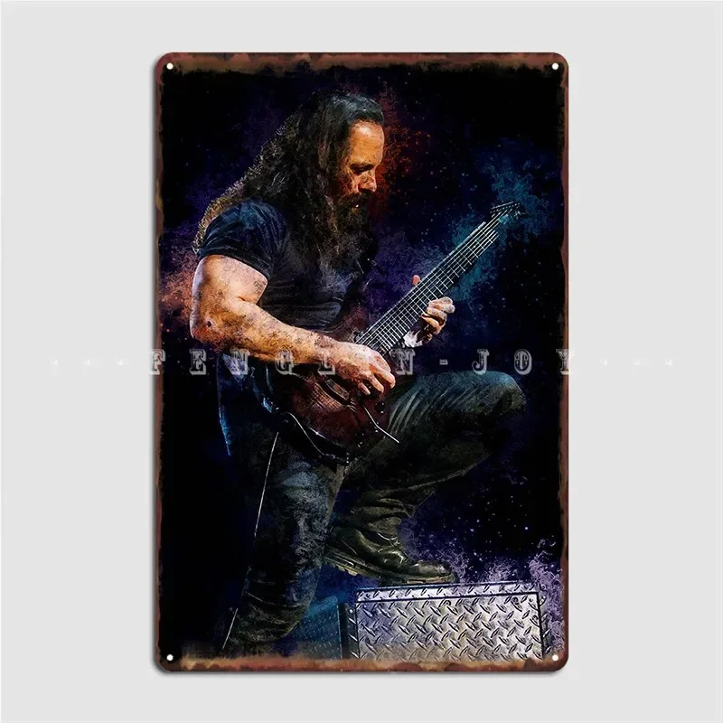 John Peter Petrucci Metal Sign Plaques Personalized Kitchen Wall Mural Tin Sign Posters