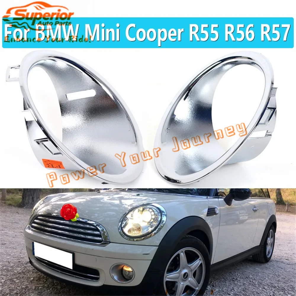 

Левый 51112753661 Правый 51112753662 Для BMW Mini Передний бампер Противотуманная фара Покрытие Крышка