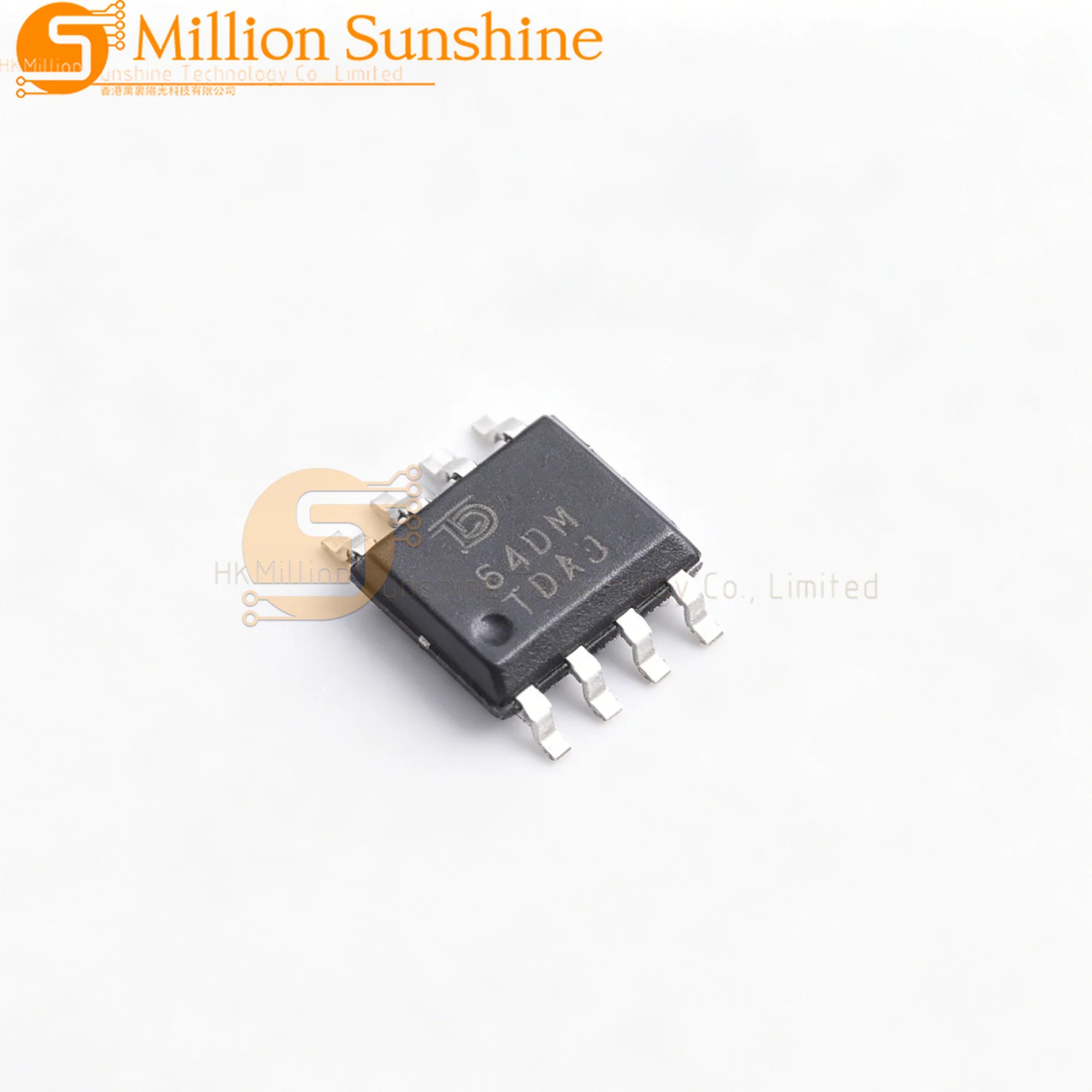 50PCS AT24C64D-SSHM-T-TUDI SOP-8 I2C64Kbit 400kHz  EEPROM Memory Chip