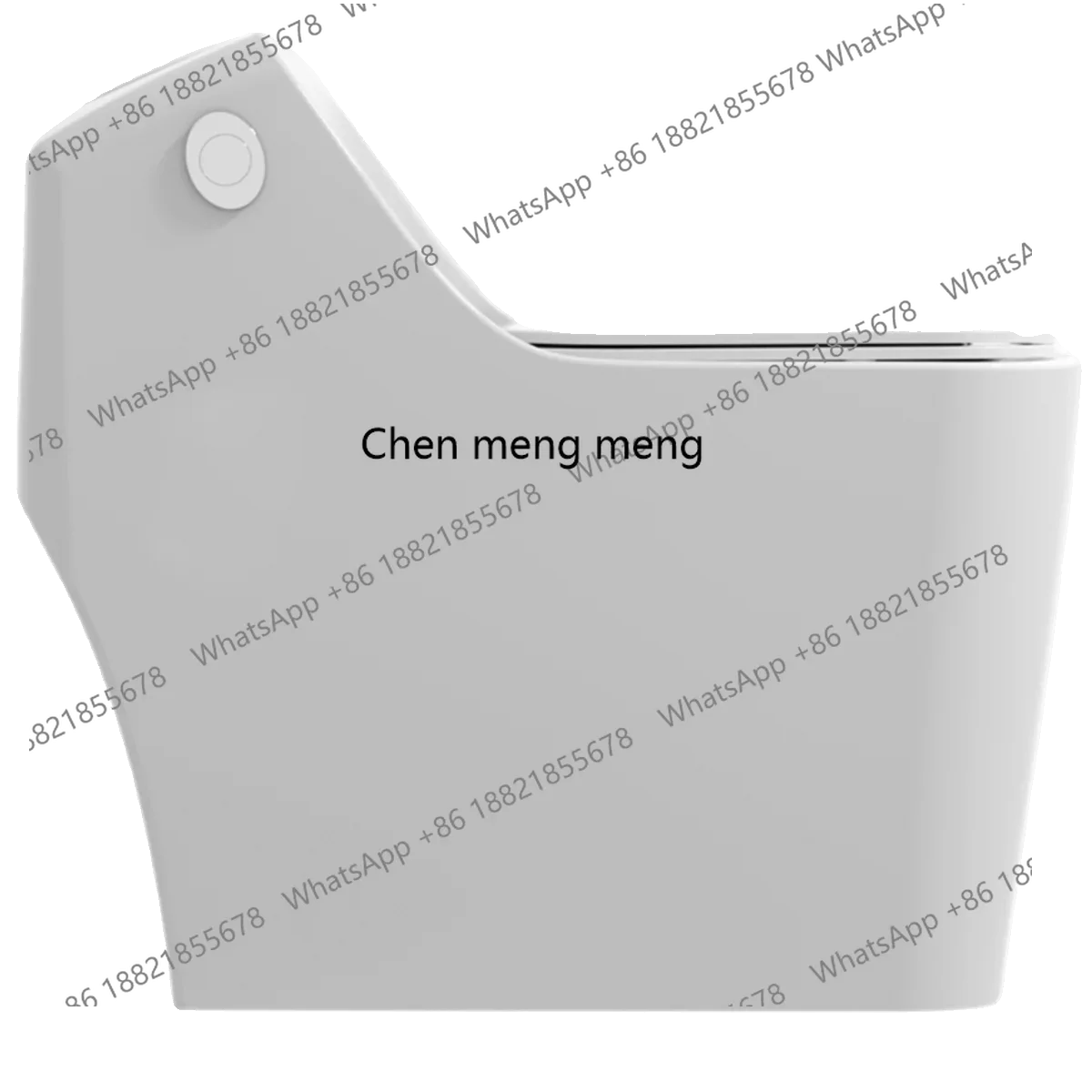 

New household toilet square jet siphon large suction small apartment special toilet