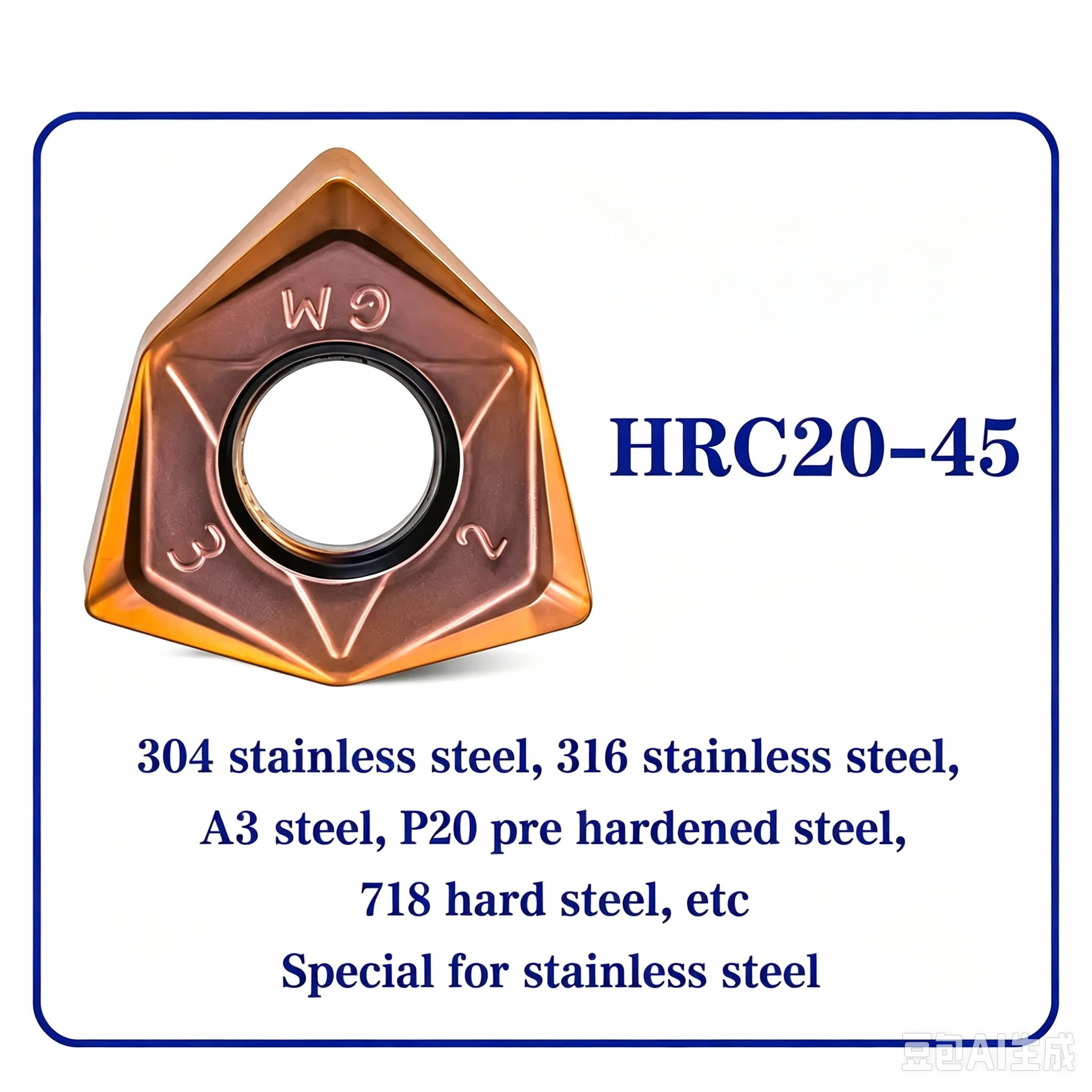 WNMU WNMU0806 WNMU080608 Double-Sided Hexagonal Heavy-Duty Insertion 90 ° Matching WFWN MFWN900 End Face Milling Head FMB