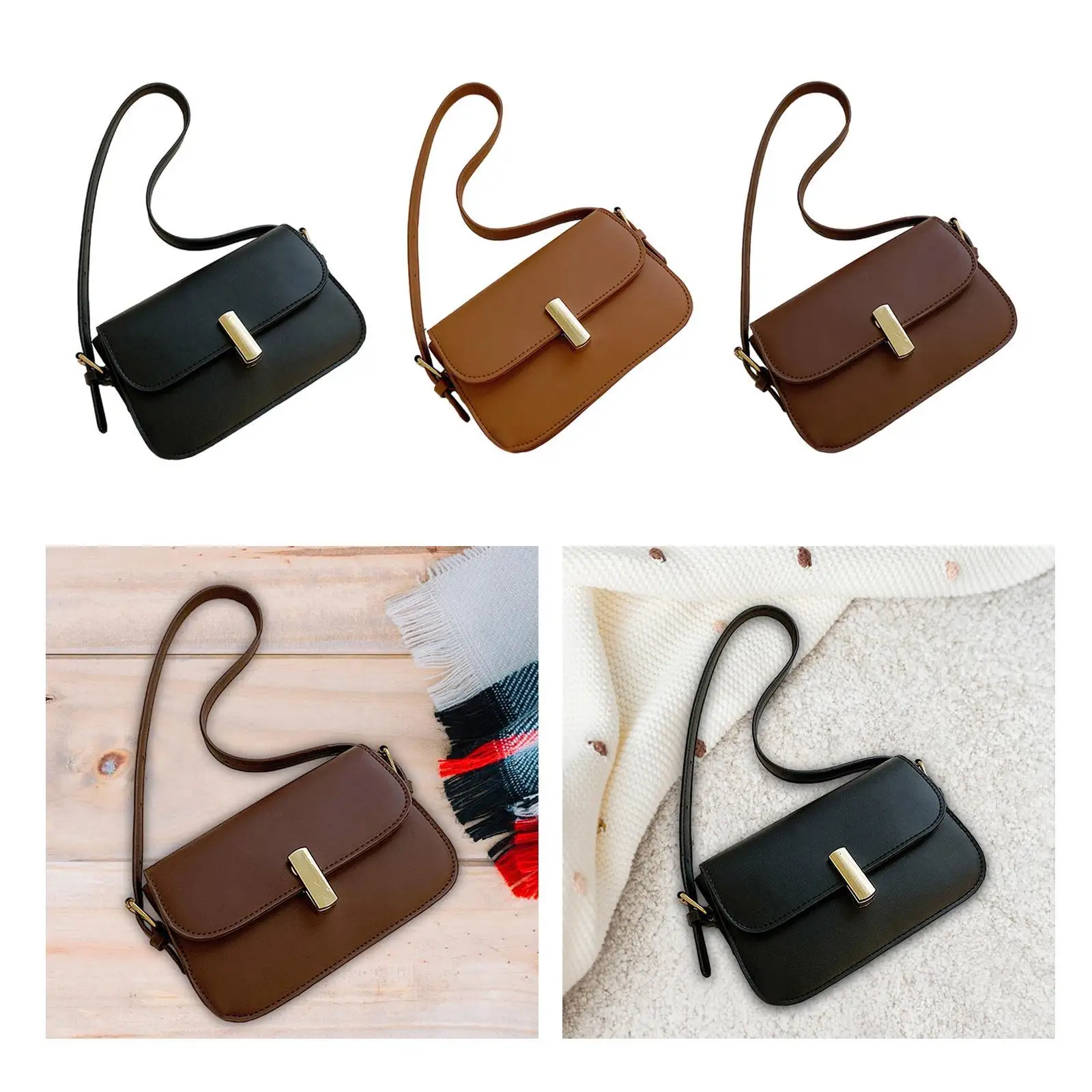 Women Shoulder Bag Handbag Satchel Tote Bag for Shopping Commuting Summer Street image 4
