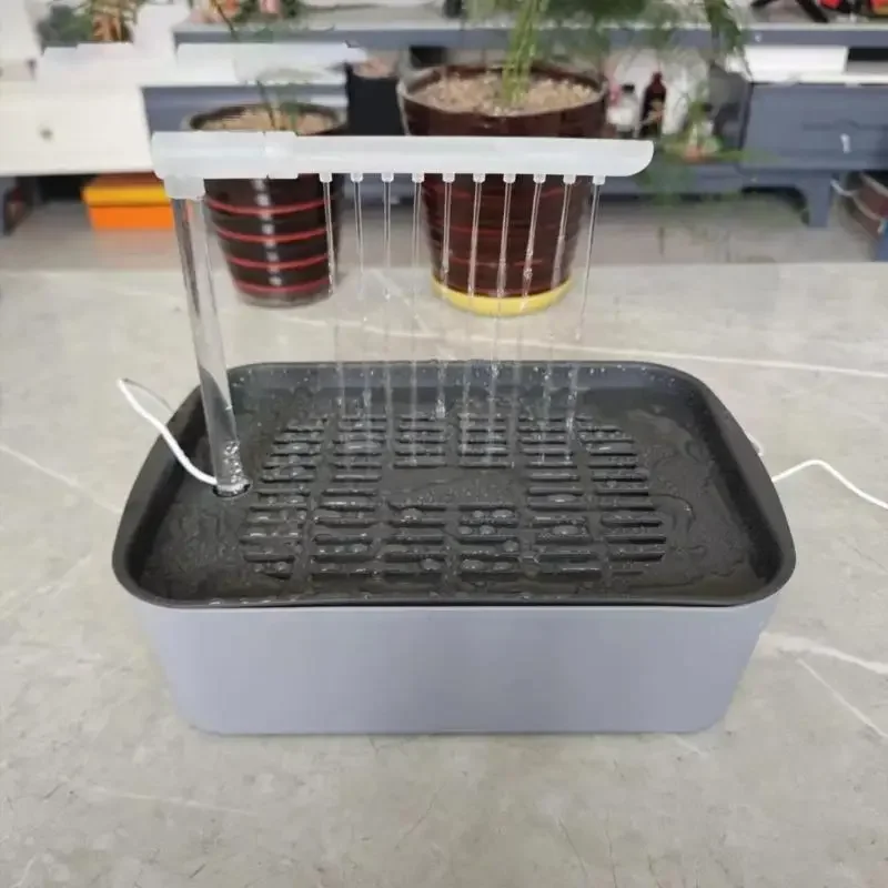 

USB Power Parrots Ванна с автоматической циркуляцией воды Умывальник для душа для птиц для домашнего настольного использования с