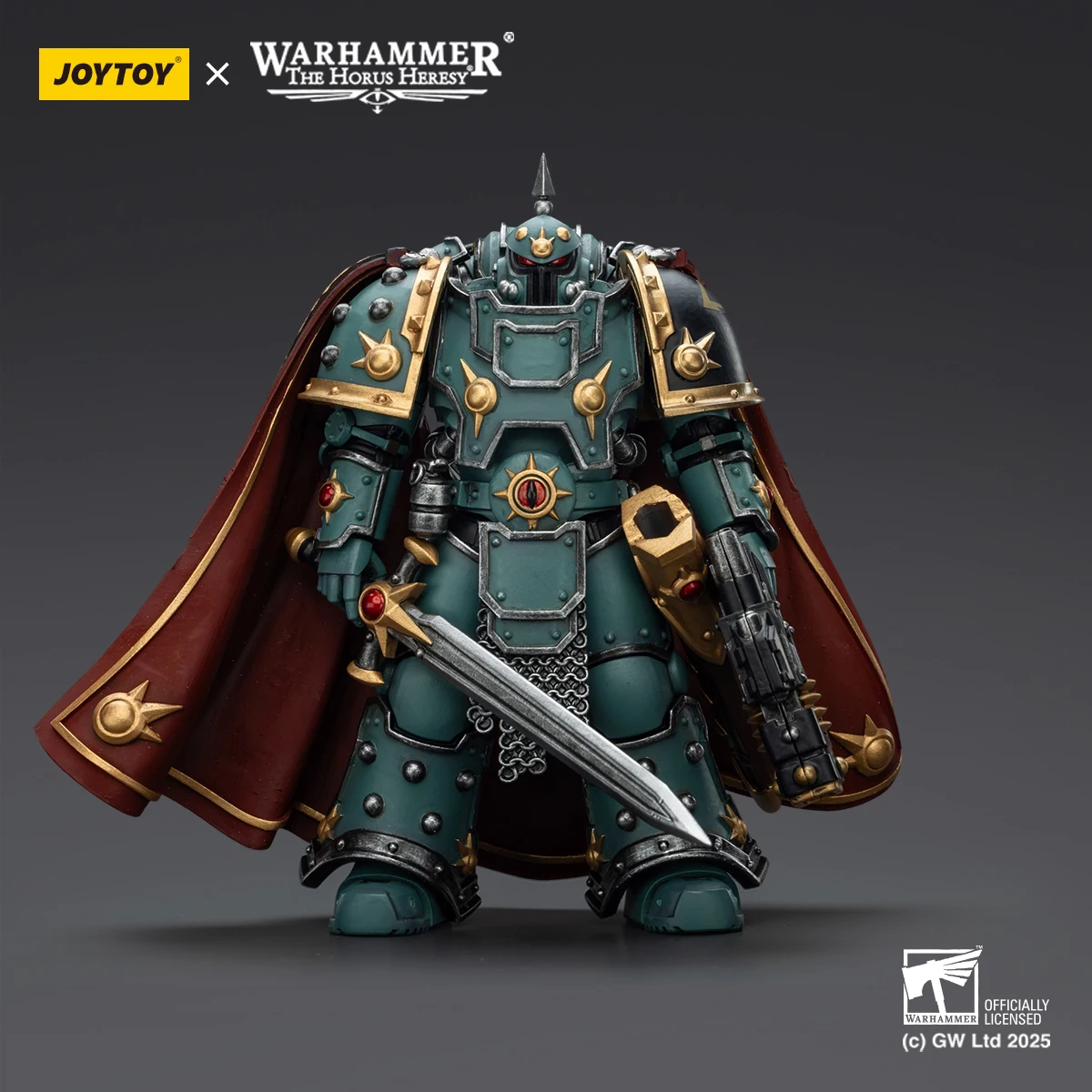 Figurka akcji JOYTOY Warhammer Heresy Horusów, mistrz legionu Synów Horusa, figurka anime z ruchomymi przegubami, model kolekcjonerski, zabawka.