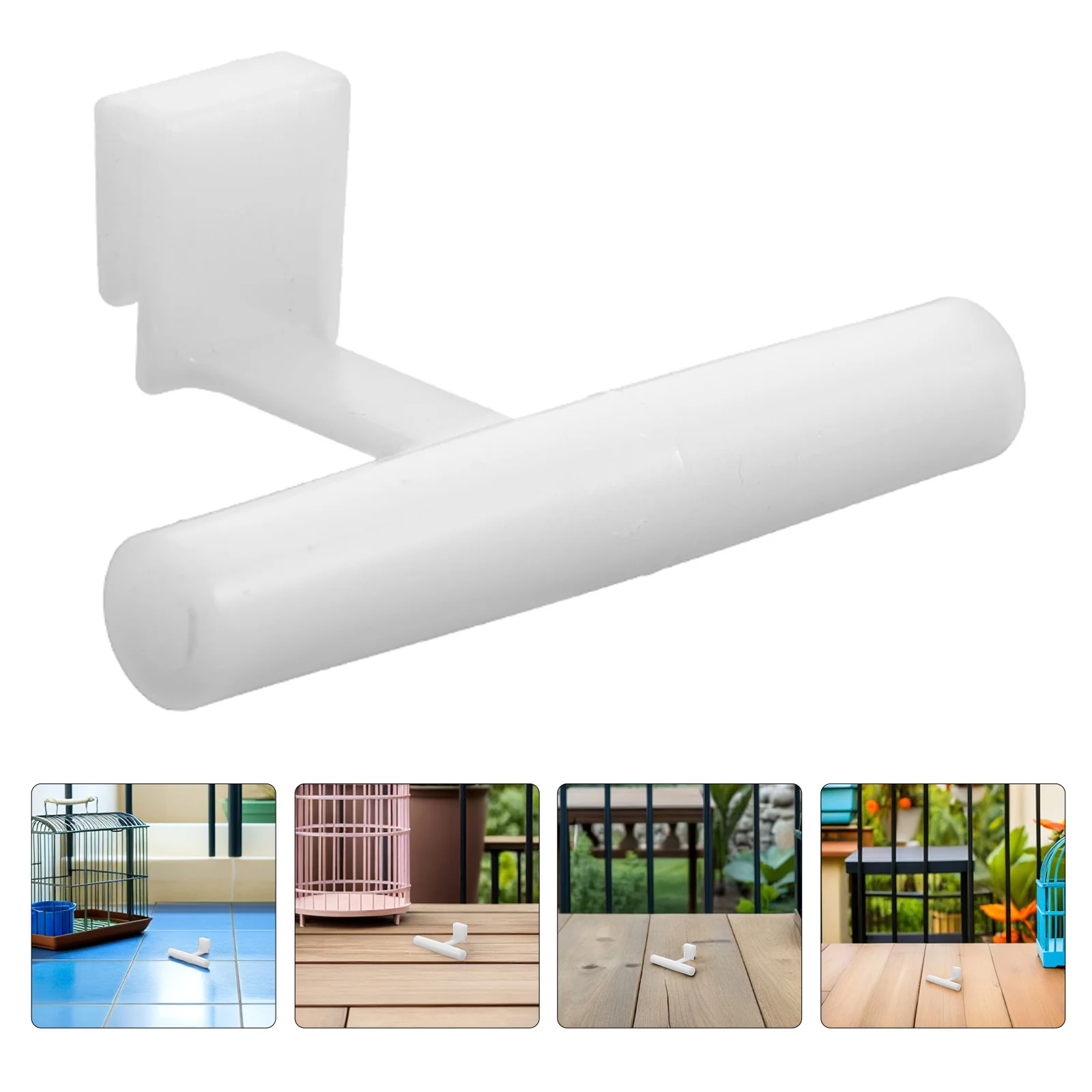 

6pcs Bird Feeder Station Pole Acrylic Clip On Window Feeding Stand For Hummingbird Training Perch Outdoor Indoor Use Bird Feeder