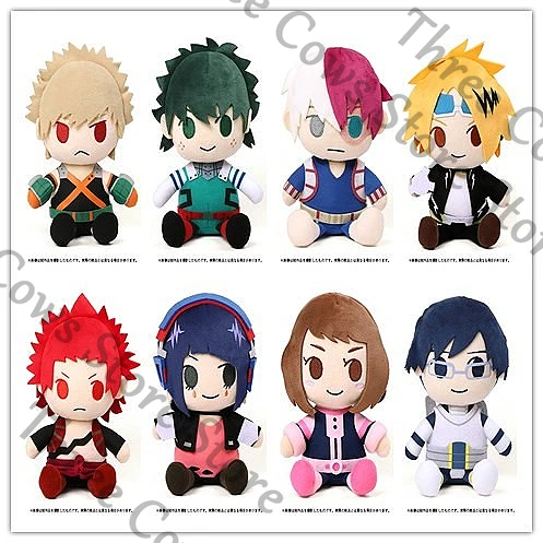 

Anime My Hero Academia Bakugou Katsuki Todoroki Shoto Midoriya Izuku Kirishima Eijirou Jiro Kyoka Cosplay Maumet Puppet Gift