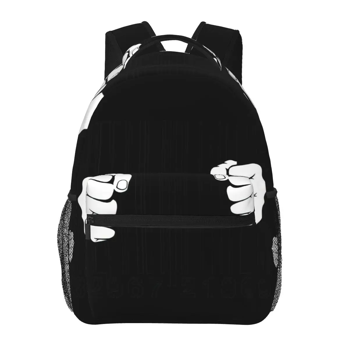 

Captured By Consumerism UPC Barcode Prison Casual Backpack Unisex Students Leisure Travel Computer Backpack