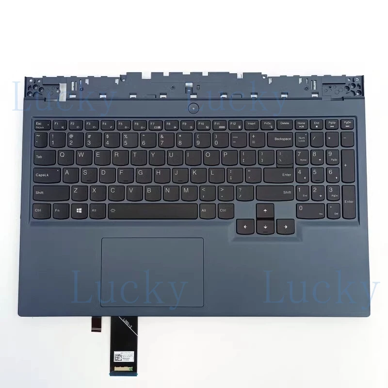 

f New Palmrest Upper Case RGB US Backlit Keyboard TP For Legion 5-15ACH6 82JW