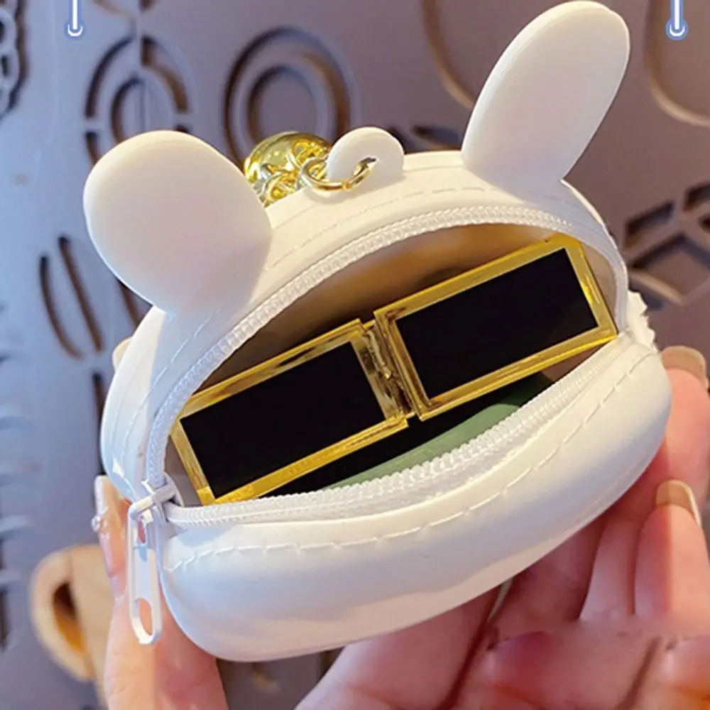 Pendant Key Ring Mini Wallet Key Chain Coin Purse Keychain Zipper Change Purse Shiba Inu Dog Keychain Purse With Keychain