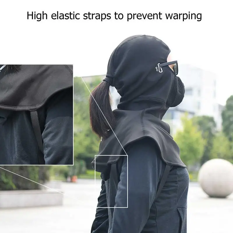 Winter Balaclavas Unisex Face Cover Cold Weather Windproof Ski Masks Elastic Fabric Hood Snow Gear For Men Women Neck Warmer