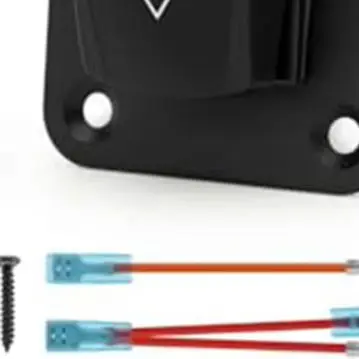 2PCS 12V 24V Momentary Reverse Switch DPDT 7 Pin LED Display Forward Backward For Boat Winch Motor Replacement Accessory