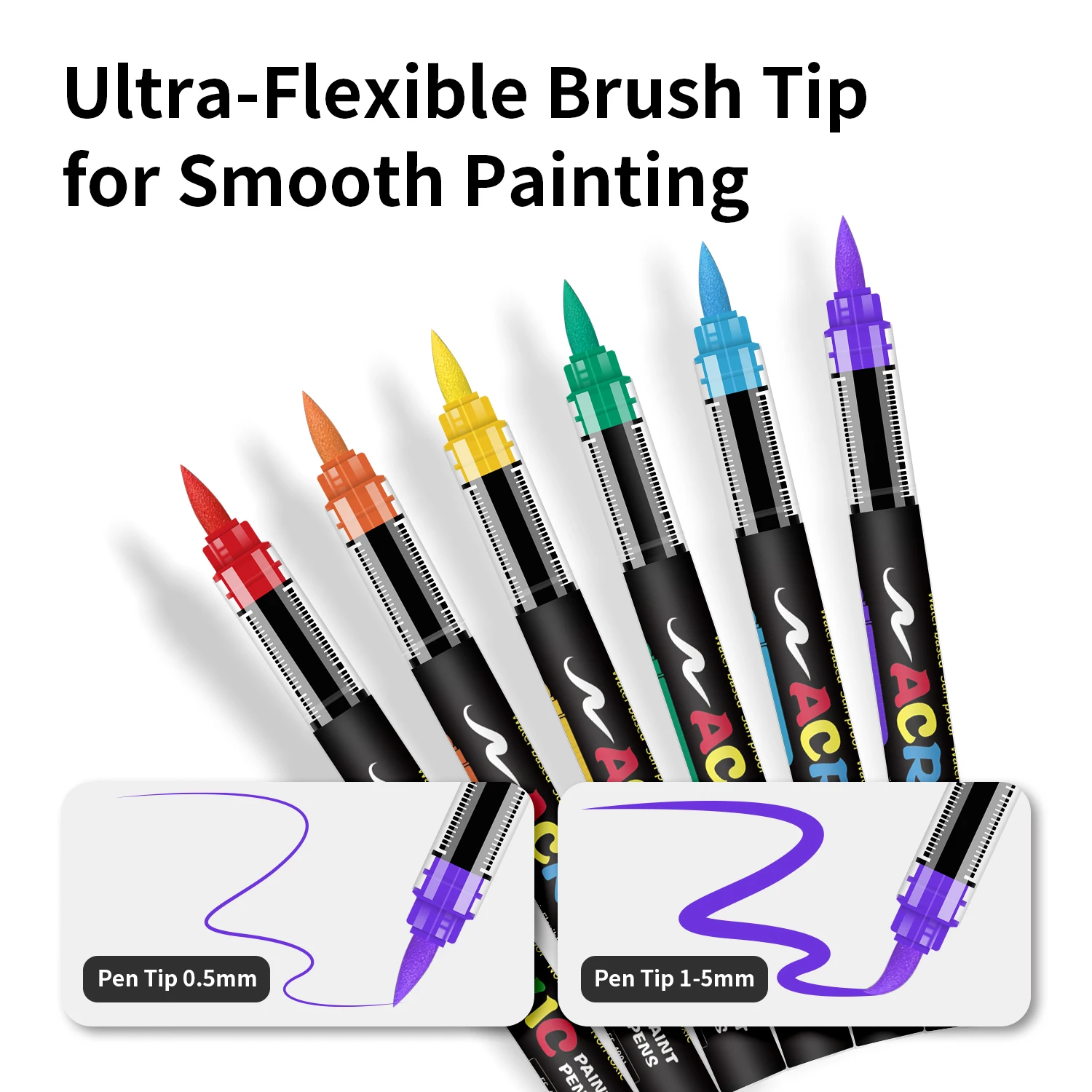 168/120/72/60/48/36/24/12 أقلام تحديد أكريليك سائلة مباشرة، تستخدم الطلاب لون الرسم الاحترافي الفني #4