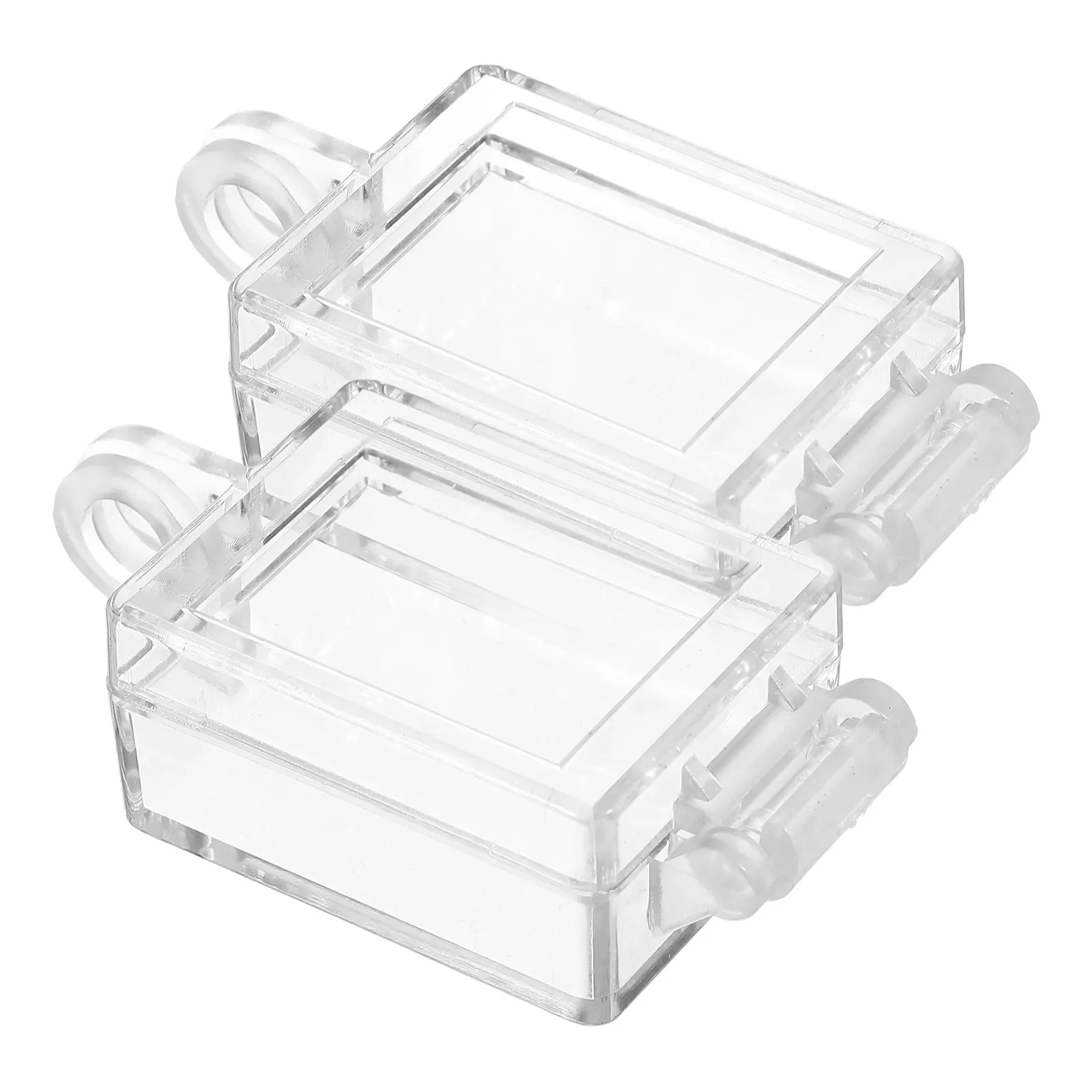 2Pcs Transparent Rocker Switch Protection Cover Boat Button Guard Quick Install Switch Protector Ship Button Protection Cover