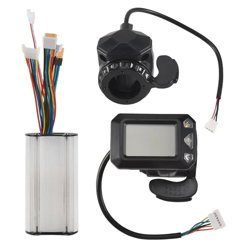 aed2-controller-brake-lcd-display-24v-250w-electric-scooter-controller-brushless-motor-electric-bicycle-accessory-set