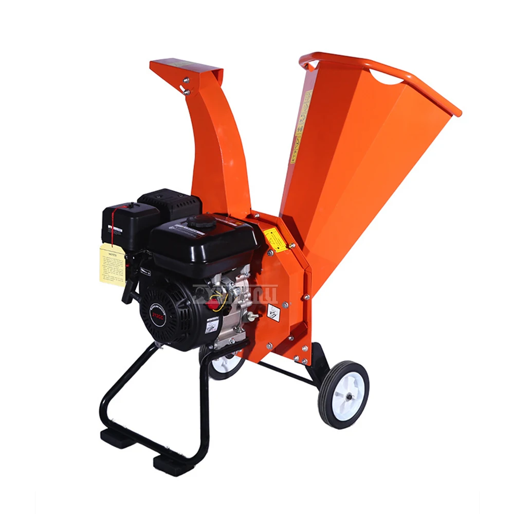 Gasoline Garden Shredders Orchard Branch Crusher Agricultural Straw Crusher Branch Wood Crushing Machine AYS750 212CC