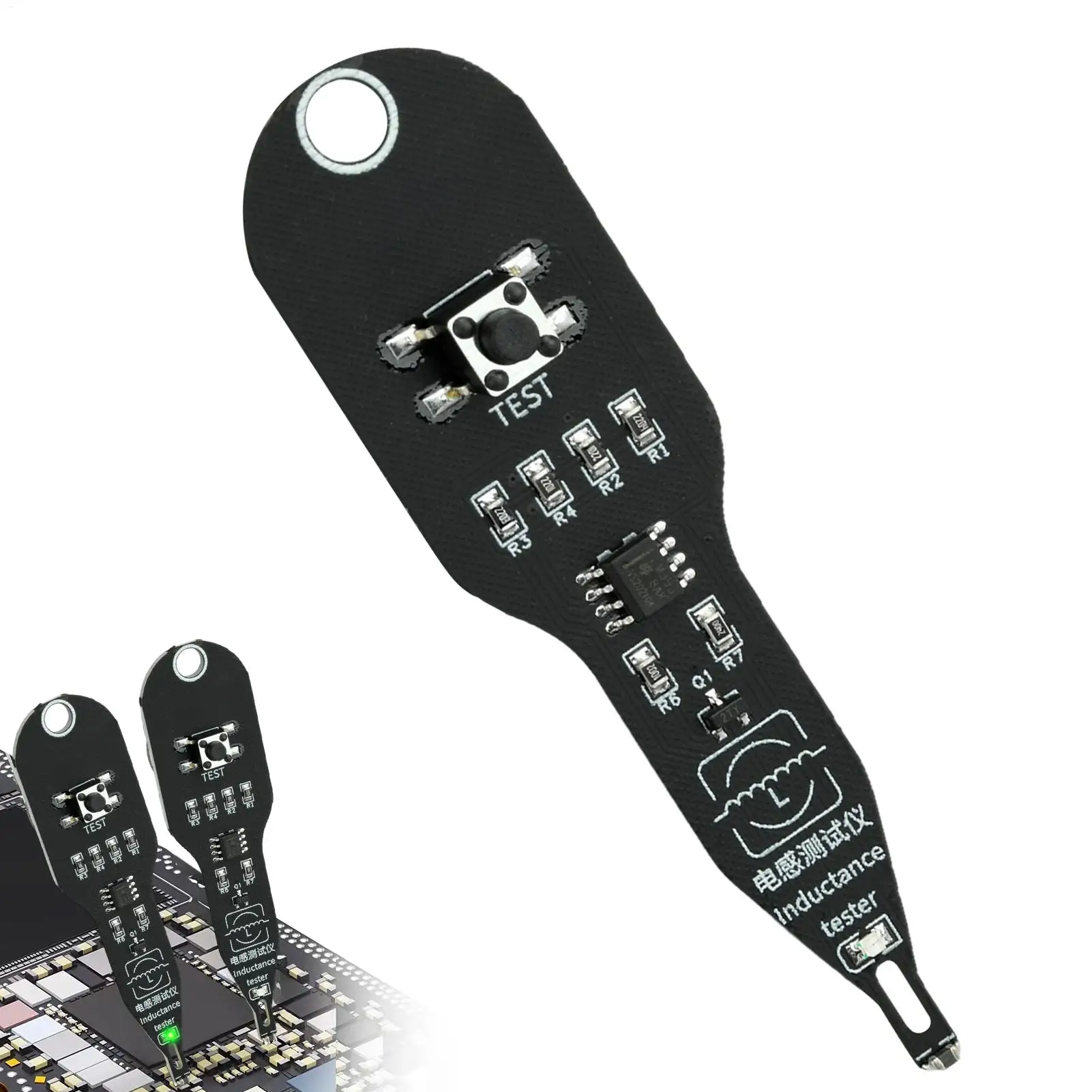 Inductance Tester Motherboard Coil Tester Fault Detection Electromagnetic Induction Instrument Suitable for Electronic Repair