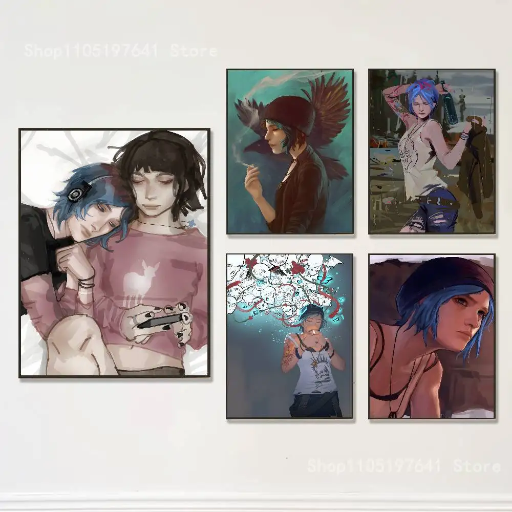 L-Life Is Strange Game Poster Prints Wall Art Picture Painting Gift Living Room Restaurant Bar Large Dec Sticker