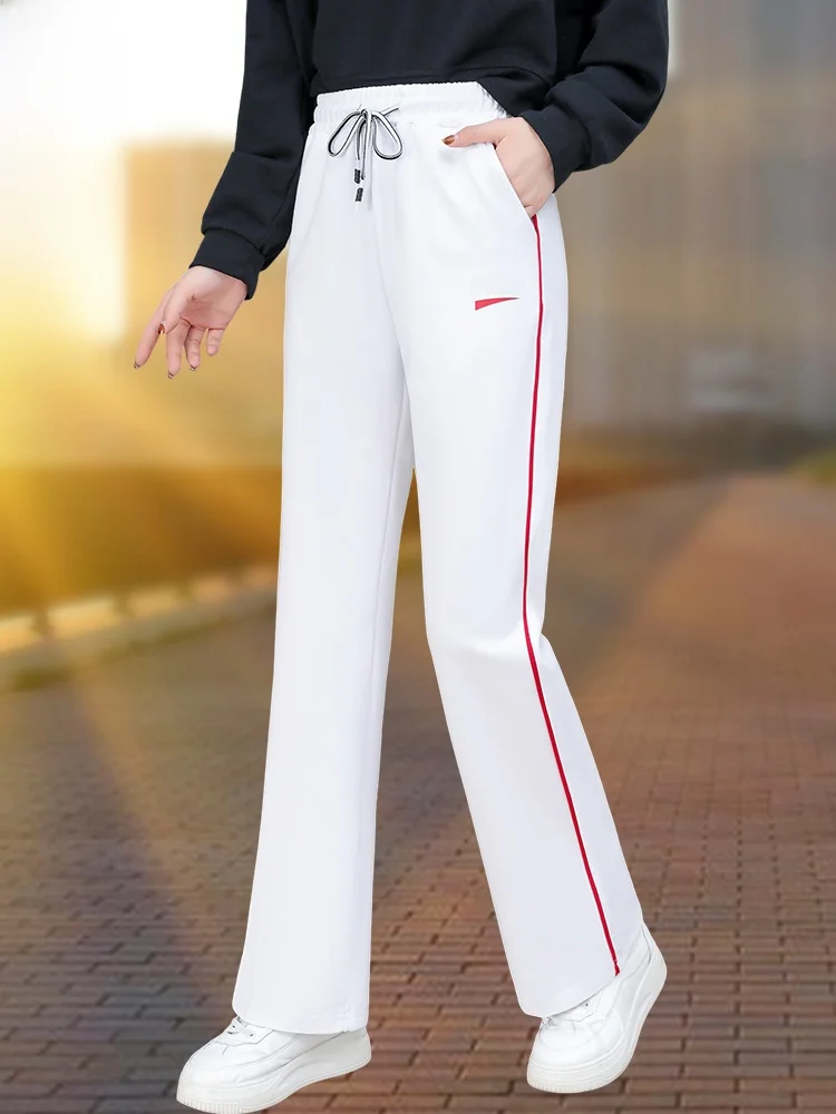 Pantalon de Sport de danse pour femmes, cloche Bot Fitn carré, décontracté, coréen, pour les déplacements, mélange de coton, printemps-automne