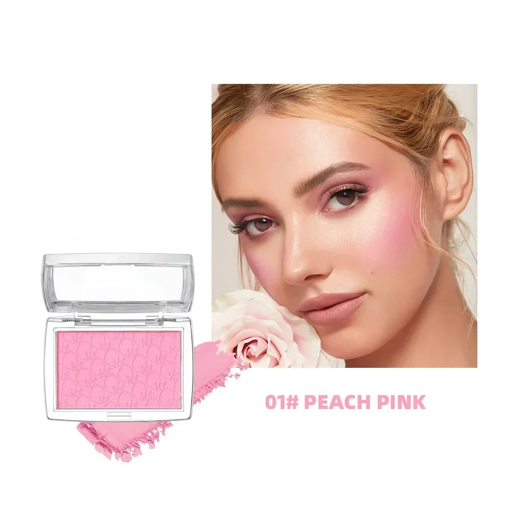 Monochrome Blush Palette Rose Hawthorn Cheek Tint Blusher Powder Natural Face Makeup Matte Peach Rouge Contour Shadow Palette