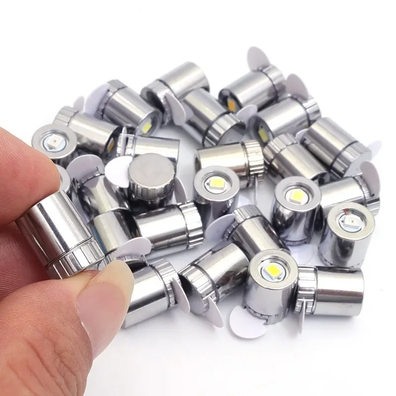 50/1PCS Mini LED Light Small Light Bulb for Lantern Wick Base Battery Powered Colorful Lights DIY Luminous Handmade Accessories