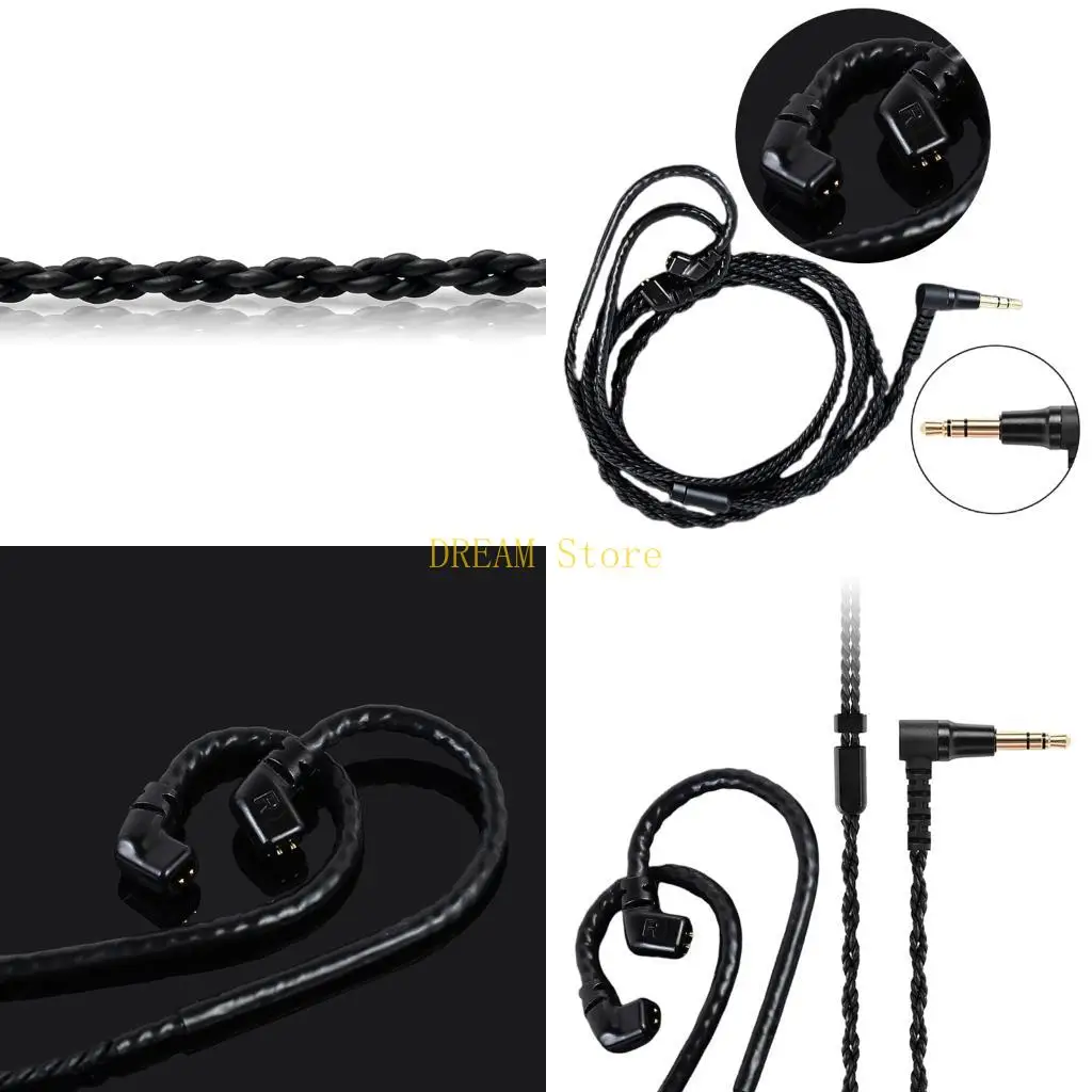 

Кабель для наушников, кабель MMCX, сменный кабель, модернизация из бескислородной меди, провод для наушников 5N OFC, 8 акций, 2