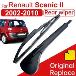 Rear Windscreen Wiper Blade & Arm Set Kit for Renault Megane II Scenic II  Grand Scenic MK2 Windshield Windscreen 2003 - 2009