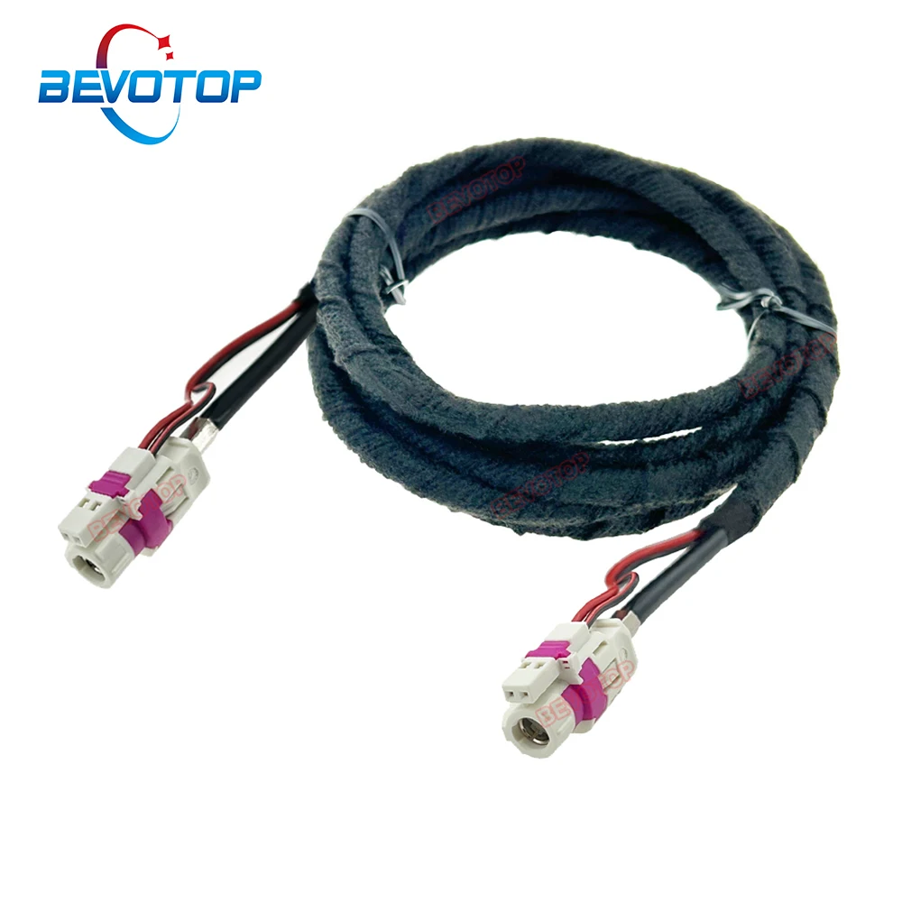 BEVOTOP 4+2 6Pin HSD LVDS White Code B Female to Female Jack High Speed Data Transmission LVDS HSD Wire Harness HSD Cable