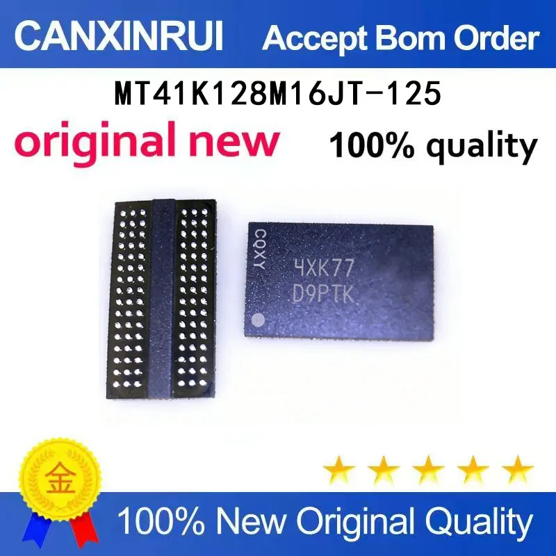 

(5-100 Pieces) Brand new original MT41K128M16JT-125: K silk screen D9PTK spot chip
