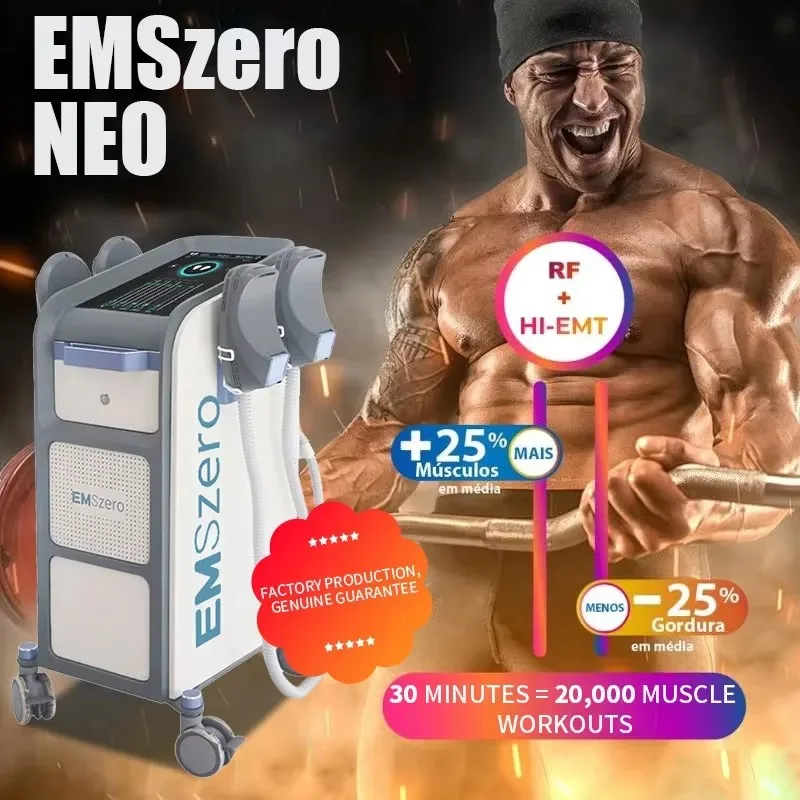 Emsslim Neo Electromagnetic stimulate Sculpting Muscle Machine Nova Emszero RF Body Slimming Reduce fat build muscles Machines