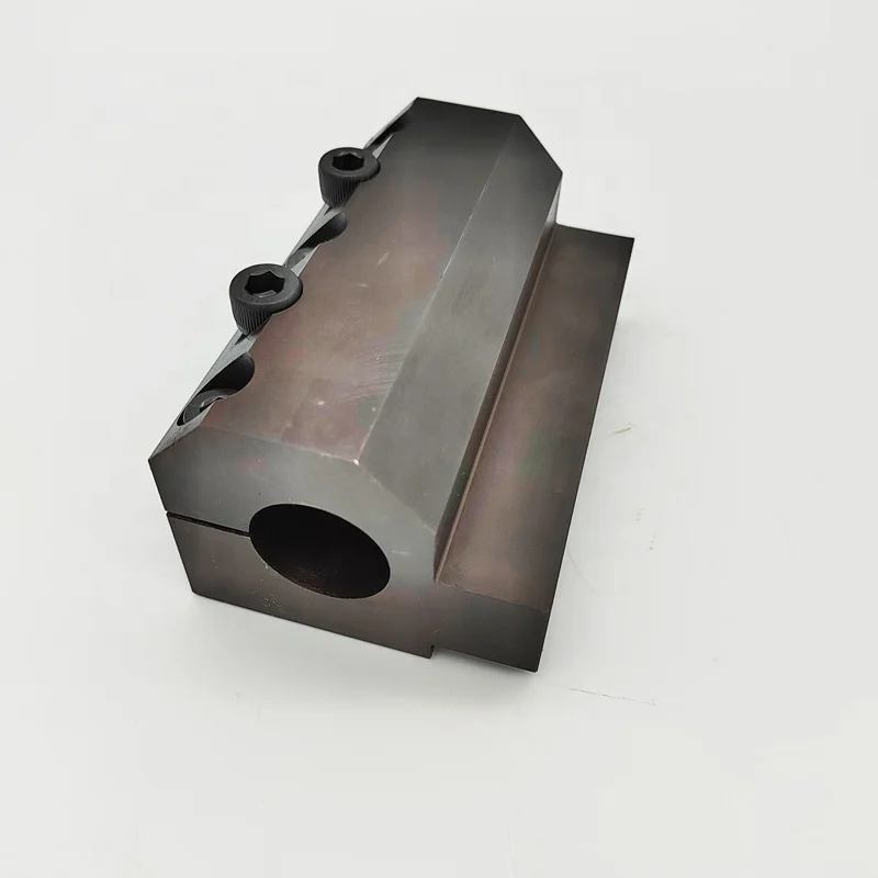 

Shock absorption-holding internal hole tool rest for CNC lathes