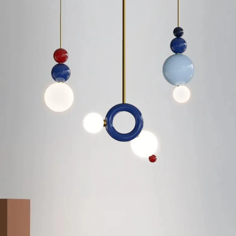 

Modern Minimalist Pendant Lights G9 Individual Resin Gourd Hanging Lamp Home Decor Livingdining Room Bedside Bedroom Study