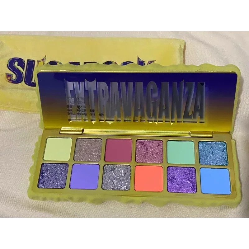 Sugarock 12 色のアイシャドウパレットシマーマット真珠光沢のあるグリッター長期的なアイシャドウ防水フェイシャルメイクアップ化粧品