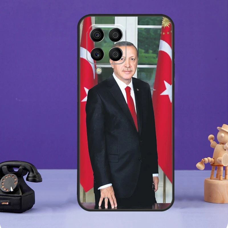 President Turkey Recep Tayyip Erdogan Case For Samsung Galaxy M55 M21 M31 M51 M12 M32 M52 M20 M13 M23 M33 M53 M14 M34 M54 M30s