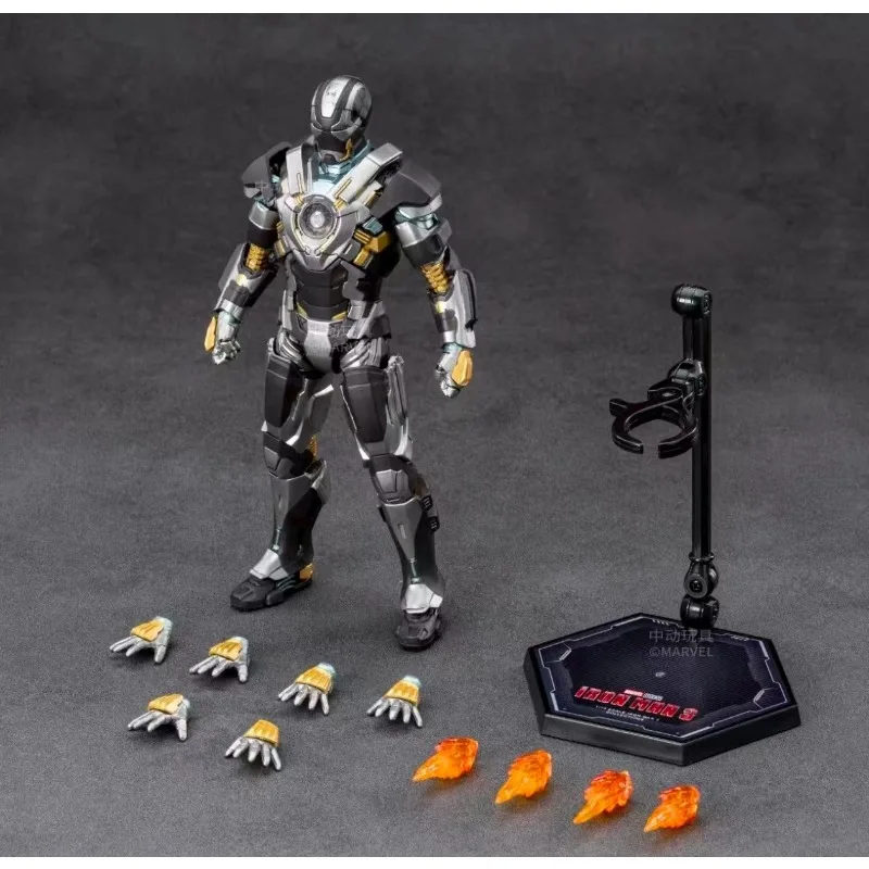 Oryginalne ZD Toys Marvel Licencjonowane Figurki Iron Man MK24 Kolekcjonerska Zabawka Model na Prezent dla Dzieci
