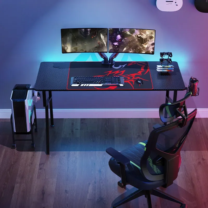 

E-sports Table Carbon Fiber Live Streaming Host Table Desktop Desk Student Home Desk Worktable Computer Table