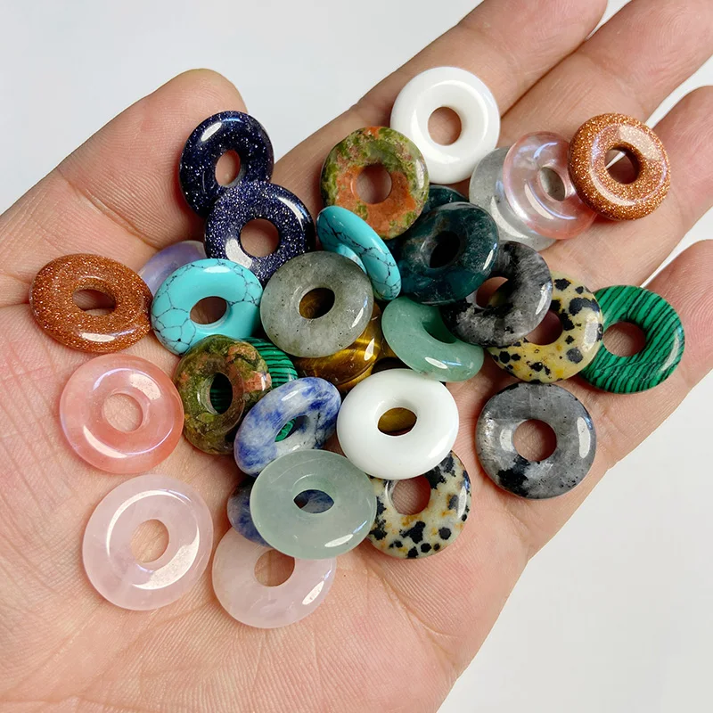 5Pcs Mixed Natuursteen Hanger Charms Willekeurige Gem Quartz Jaspers Maken Sieraden Accessoires Voor Vinden Diy Kettingen Oorbellen