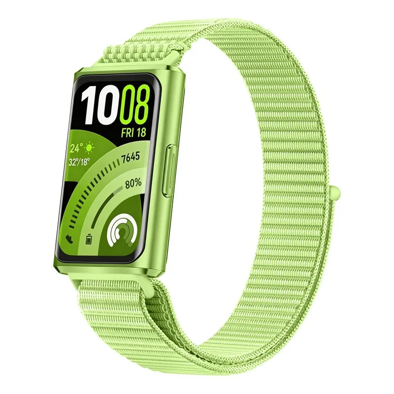 Nylon-Schlaufenarmband für Huawei Band 11 Pro, austauschbares Armband, Uhrenarmband für Huawei Band 11, Original, atmungsaktives Gürtelzubehör – Detail 6