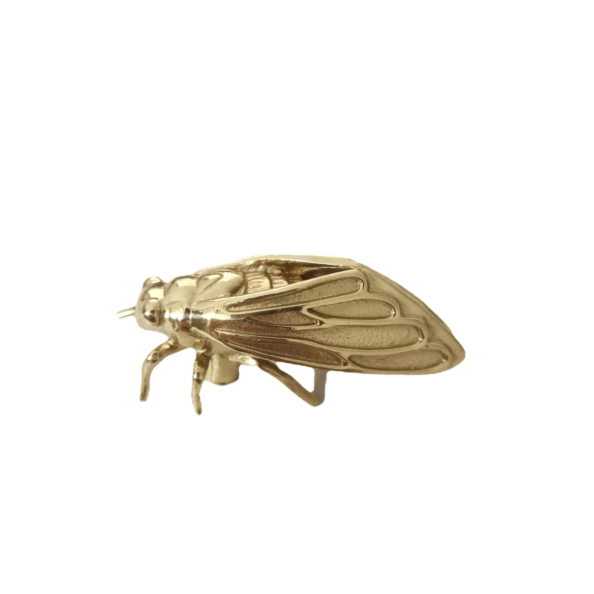Brass cicada, drawers, cabinet doors, candy boxes, tea cans, jewelry boxes, hand-in-hand handles.