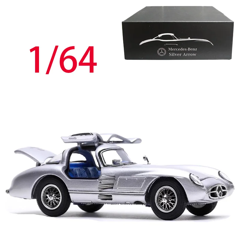 

YS Diecast 1/64 Scale Benz Alloy Car Model Benz 300SLR Play Vehicles Toys for Boys Original Box Collection Display