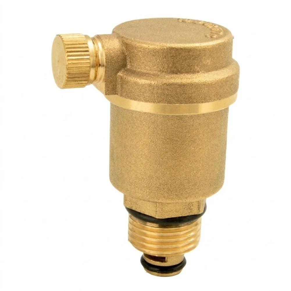 Brass Automatic Air-Vent Valve 1/2 Inch DN15 For Solar Water Heater And HVAC System Radiator Manifold Heating Accessories