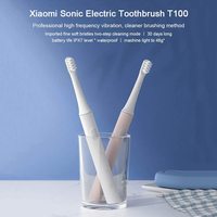 Xiaomi T100 Sonic Electric Toothbrush Smart Tooth Brush Colorful USB Rechargeable IPX7 Waterproof