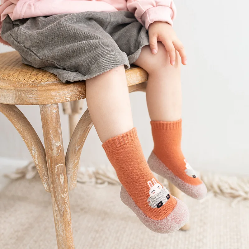 2026 Baby Socks Shoes Infant Color Matching Cute Kids Boys Shoes Doll Soft Soled Child Floor Sneaker Toddler Girls First Walkers