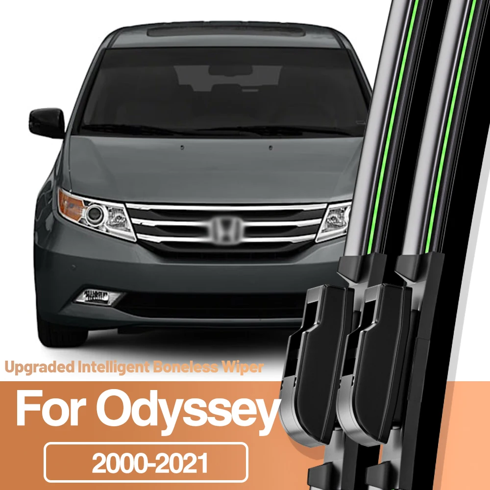 

2pcs For Honda Odyssey 2000-2021 Front Windshield Wiper Blades Windscreen Window Accessories 2001 2008 2010 2013 2015 2017 2019