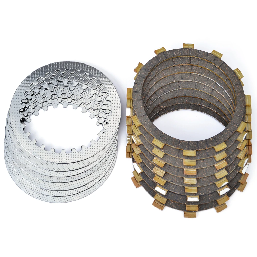 

Clutch Friction Plates For Yamaha TT600 L/N/W/K/E/R/RE XT400E XT500Z/E/K XT600Z/E XTZ660 SRX 400 600 660 YFM660R/RLE/RSE Raptor