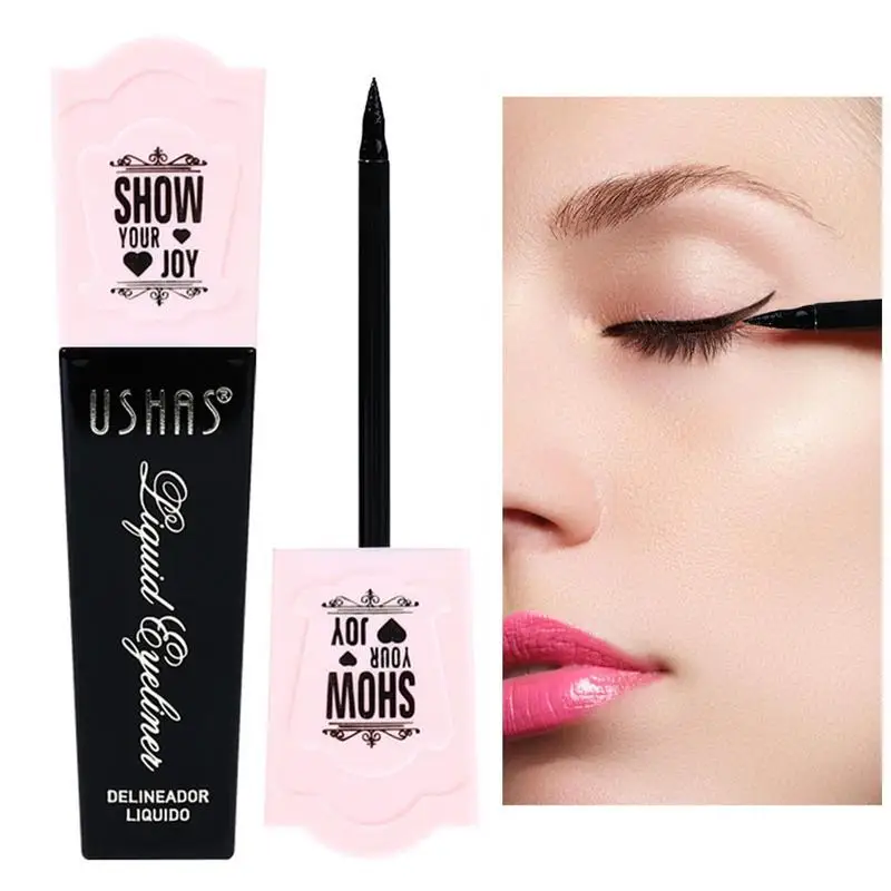 Eyeliner liquido a prova di sbavature Waterproof Eye & Lip Liner Eyeshadow Pencil Eyeliner Pen Smooth Liquid Eyeliner Perfect Cat Eye