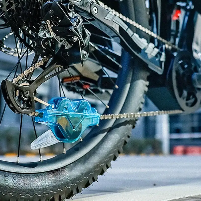 Detergente per catena del ciclo Strumenti professionali per la pulizia della rondella del motociclo Accessori per la cura del ciclo pieghevole di precisione per cassetta degli ingranaggi