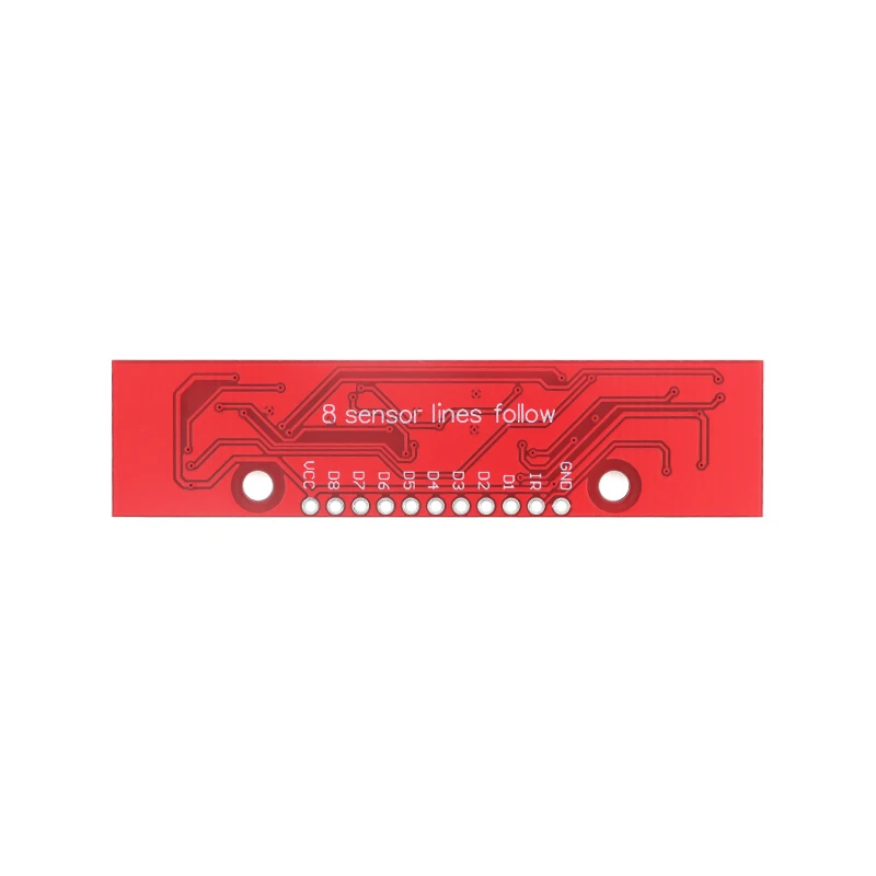 10Pcs-1p 100% New 8 Channel IR Tracking Sensor Module 8 CH Infrared Line Track Trace Detect Detection Board Detector for Arduino