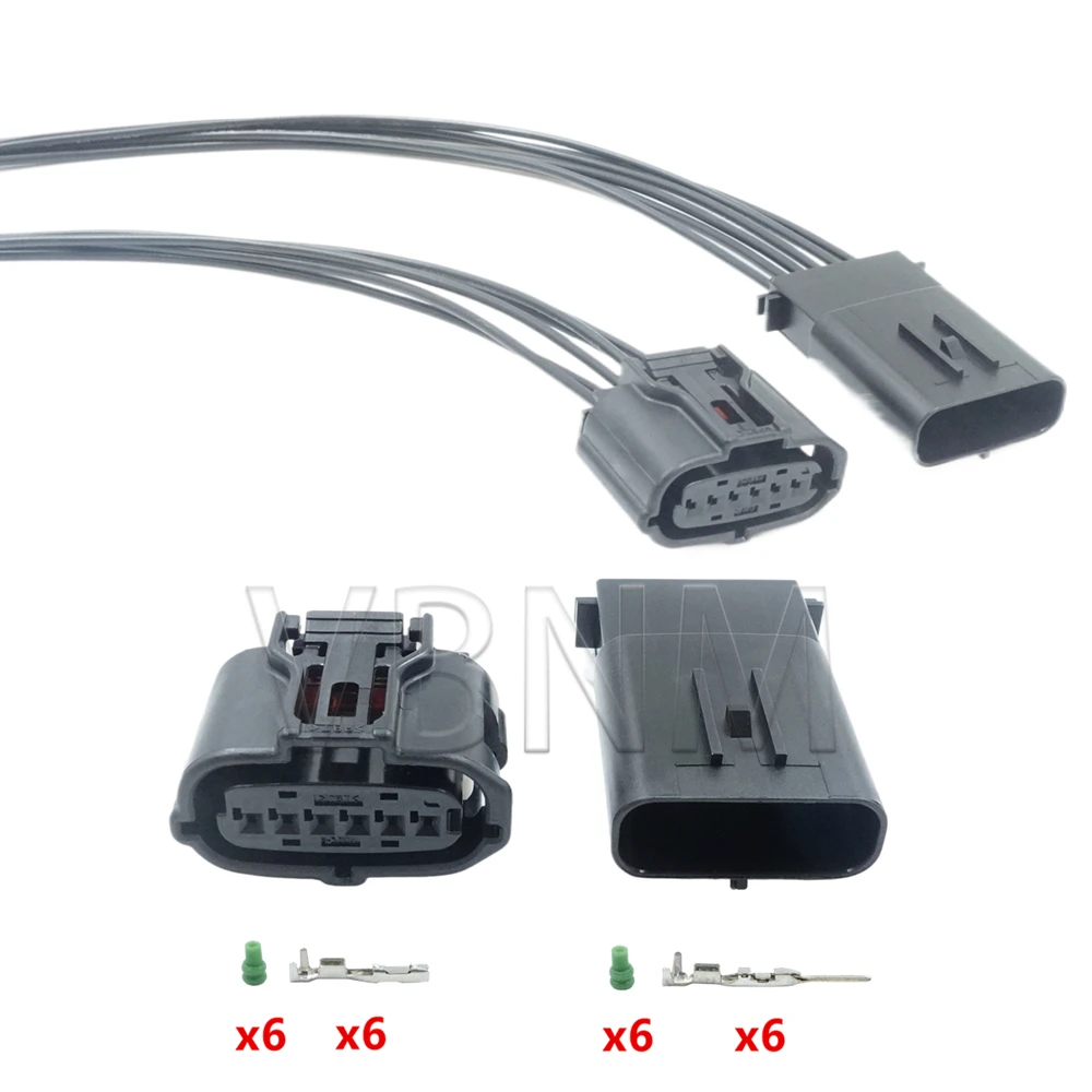 6 Pin 6189-1083 90980-12303 Automotive Waterproof Accelerator Pedal Connector Throttle Pedal Radar Plug For Toyota