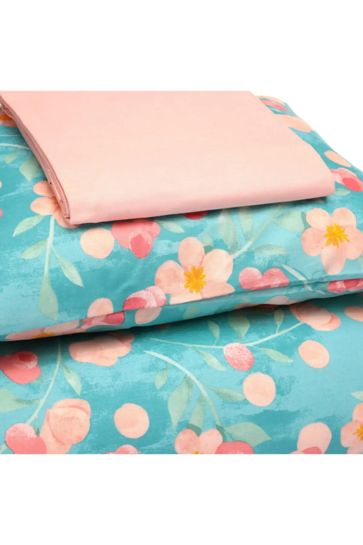 Set Nevresşm Bayi Set Penutup Selimut Bunga