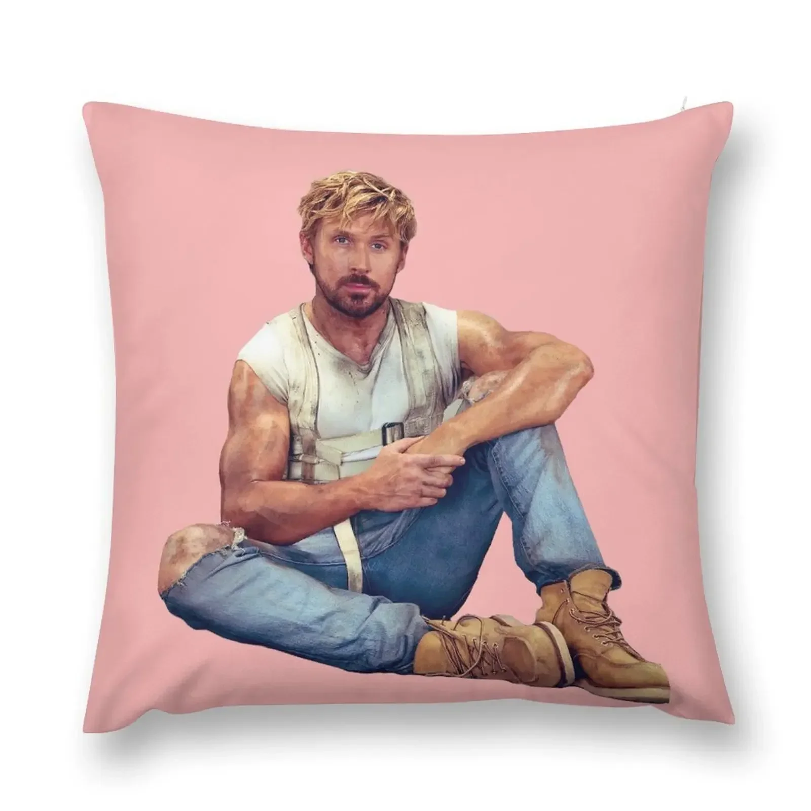 

Ryan Gosling The Fall Guy Throw Pillow Ornamental Pillow Sofa Cushions Cover pillowcases for sofa cushions Anime pillow